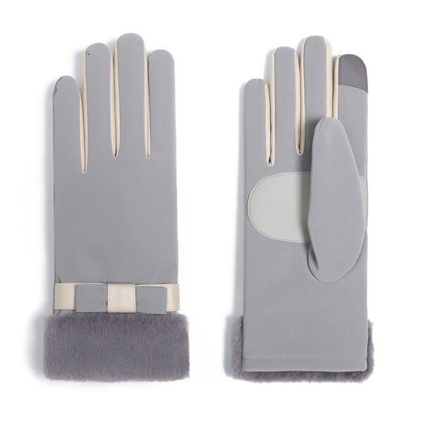 Winter Fleece-lined Thickened Touch Screen Gloves - Image 5